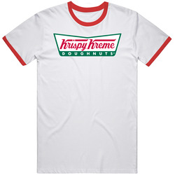 Krispy Kreme Doughnuts Logo Mens Cotton Classic T Shirt