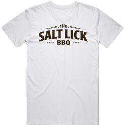 Salt Lick Texas's Most Famous Restaurant Mens Cotton T Shirt