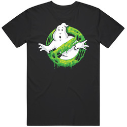 Ghostbusters Green Slime Symbol Halloween Fan Mens Cotton T Shirt