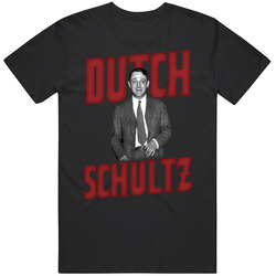 Dutch Schultz New York Mobster Mens Cotton T Shirt