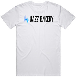 The Jazz Bakery Popular Coffee Sweets Music Venue Mens Cotton T Shirt