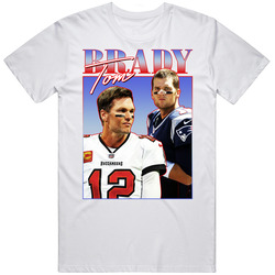 Tom Brady 90s Style Mens Cotton T Shirt