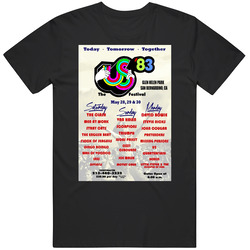 Us Festival 1983 San Bernardino Vintage Mens Cotton T Shirt