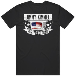 Jimmy Kimmel For President Talk Show Host Celeb Fan Mens Cotton T Shirt