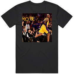 Kobe Bryant Mamba Out Los Angeles Basketball Moment Sports Fan Mens Cotton T Shirt