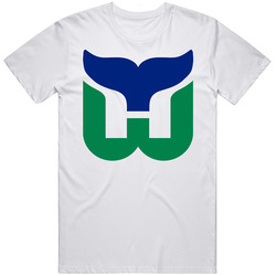 Hartford Whalers Hockey Mens Cotton T Shirt