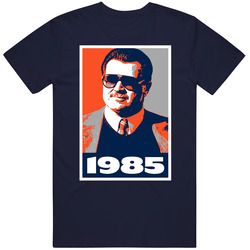 Mike Ditka 1985 Chicago Football Hope  Style Mens Cotton T Shirt