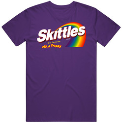 Skittles Wild Berry Candy Mens Cotton T Shirt