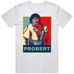 Bob Probert Hockey Hope Mens Cotton T Shirt