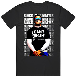 Bubba Wallace I Can't Breathe Black Lives Matter Race Car Mens Cotton T Shirt