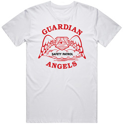 Guardian Angels Safety Patrol Fear City Netflix Volunteer Crime Prevention Mens Cotton T Shirt