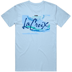 La Croix Pure Sparkling Water Halloween Costume Mens Cotton T Shirt