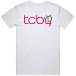 Tcby Cool Popular Food Drink Restaurant Brand Logo Gift Mens Cotton T Shirt