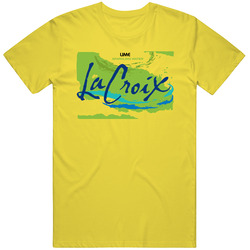 La Croix Lime Sparkling Water Halloween Costume Mens Cotton T Shirt
