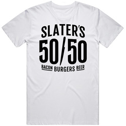 Slaters 50 50 San Diego Restaurant Mens Cotton T Shirt