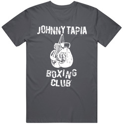 Johnny Tapia Boxing Club Retro Boxing Mens Cotton T Shirt