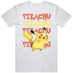 Pikachu Pokemon Character Fan Mens Cotton T Shirt