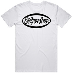 El Yucateco Hot Sauce Logo Mens Cotton T Shirt