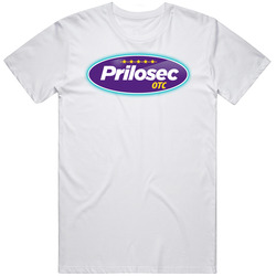 Prilosec Best Over The Counter Medication Logo Mens Cotton T Shirt
