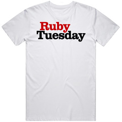 Ruby Tuesday Fast Food Mens Cotton T Shirt