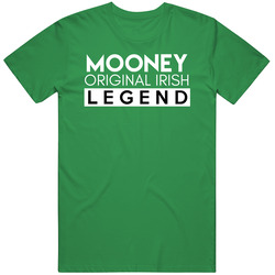 Mooney Original Irish Legend Family Custom Last Name St Patricks Day Mens Cotton T Shirt