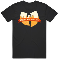 Wutang French Vanilla Ice Cream Cone Logo Mens Cotton T Shirt