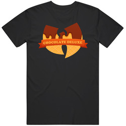 Wutang Chocolate Deluxe Ice Cream Cone Logo Mens Cotton T Shirt