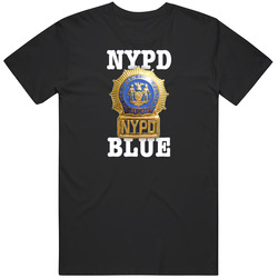 Nypd Blue Badge Hope 90s Cop Tv Show Mens Cotton T Shirt