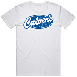 Culvers Logo Popular Burger Restaurant Food Fan Gift Mens Cotton T Shirt