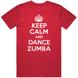Keep Calm And Dance Zumba Dance Vintage Unisex T Shirt