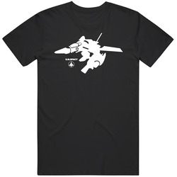 Battletech Robotech Valkirie Stencil Vintage Unisex T Shirt