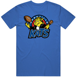 Nashville Kats Arena Football League Team Fan Logo Vintage Unisex T Shirt