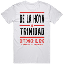 De La Hoya Vs Trinidad September 18 1999 Mandalay Bay Las Vegas Boxing Vintage Unisex T Shirt