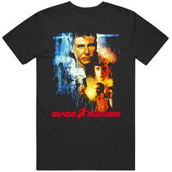 Blade Runner Movie Black Vintage Unisex T Shirt