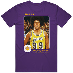 Irwin Fletch Fletcher Forward La Los Angeles Star 1985 99 Basketball Fantasy Trading Cards Vintage Unisex T Shirt