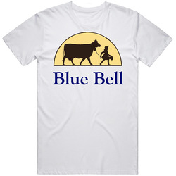 Blue Bell Creamery Ice Cream Logo Vintage Unisex T Shirt