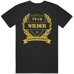 Deontay Wilder Team Wilder Lifetime Member Boxing Vintage Unisex T Shirt