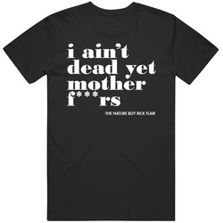 Ric Flair I Ain't Dead Yet Legend 4 Horsemen Wrestler Vintage Unisex T Shirt