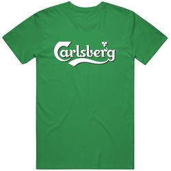 Carlsberg Beer Logo Vintage Unisex T Shirt