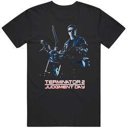 Terminator 2 Judgement Day Arnold Schwarzenegger Movie Vintage Unisex T Shirt