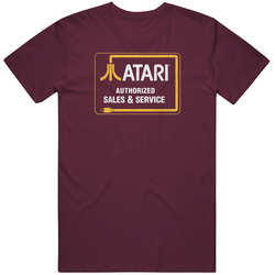 Atari Sales & Service, T-Shirt, Video Game, Gaming, 2600, Activision Vintage Unisex T Shirt