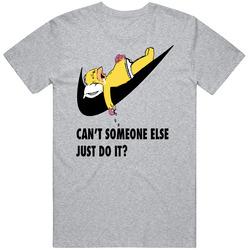 Can't Someone Else Just Do It??? Sports Gray Vintage Unisex T Shirt
