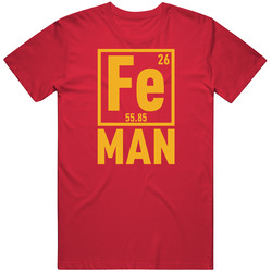 Fe Iron Man Ironman Triathlon Movie Fan Science Geek Vintage Unisex T Shirt
