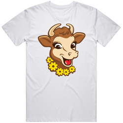 Elsie The Cow Borden Dairy Brand Mascot Vintage Unisex T Shirt
