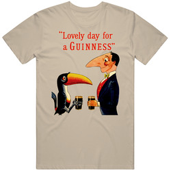 Retro Vintage Beer Art Guinness Vintage Unisex T Shirt