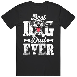 Dalmatian Best Dog Dad Father's Day Vintage Unisex T Shirt