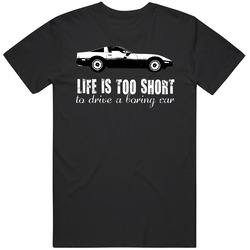 1984 Chevrolet Corvette C4 350 Life Is Too Short Retro Vintage Car Fan Vintage Unisex T Shirt