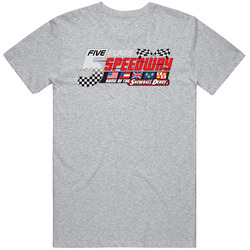 Five Flags Speedway Racing Enthusiasts Vintage Unisex T Shirt