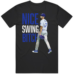 Joe Kelly Nice Swing Bitch Baseball Vintage Unisex T Shirt