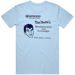 Dean Martin's Restaurant & Lounge Retro Vintage Unisex T Shirt